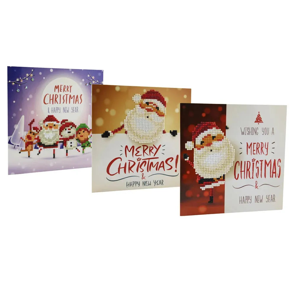 Christmas DIY Diamond Painting Greeting Cards 5D Cartoon - Bellarte Enchanté Christmas DIY Diamond Painting Greeting Cards 5D Cartoon